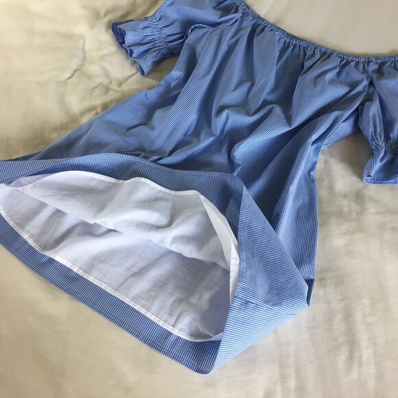 1. State Off-Shoulder Peasant-Style Boho Dress (NEW) - Picture 7 of 12